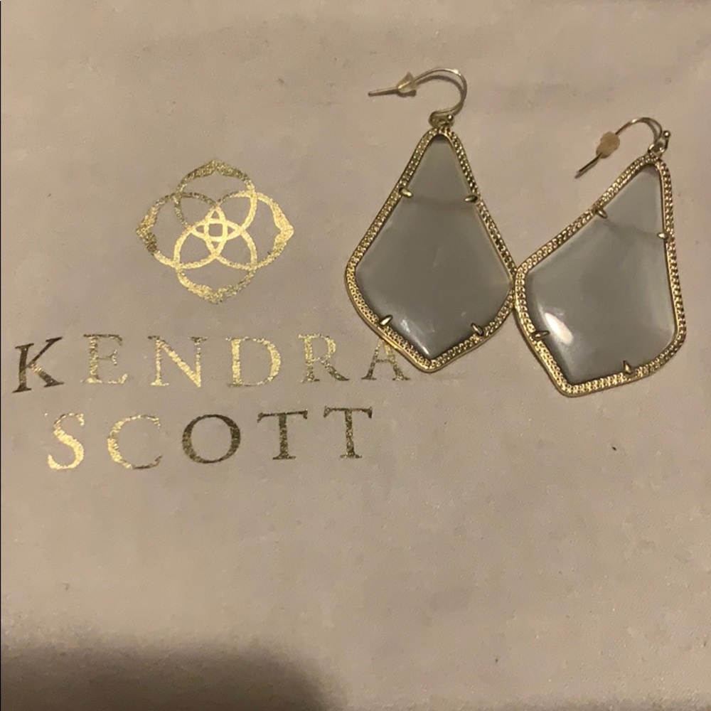 Kendra Scott Alexandra slate cats eye